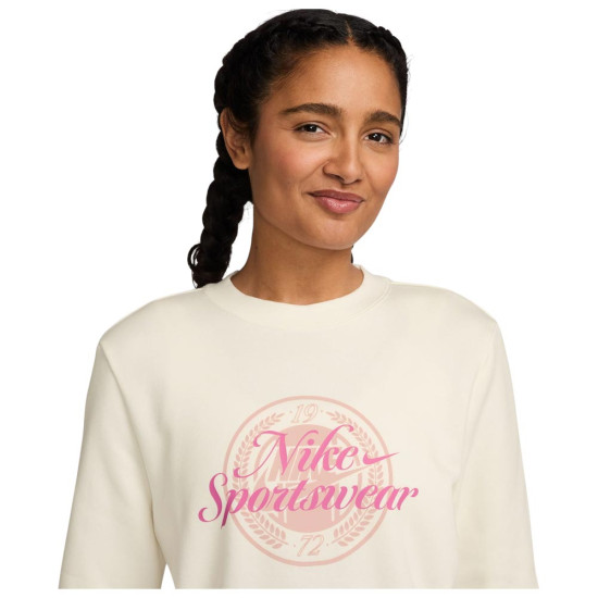 Nike Γυναικείο φούτερ Sportwear Club Fleece Crew Sweatshirt Nike Γυναικείο φούτερ Sportwear Club Fleece Crew Sweatshirt
